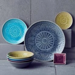 Assiettes SUMATRA II (lot De 4) 24 Assiettes SUMATRA II (lot De 4) -Butlers Verkaufsgeschäft 1000331118 220218 021 MOOD DETAILS P000000001000331118 mood