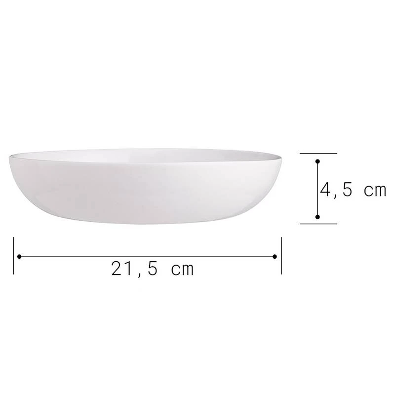 Assiettes Creuses NATIVE (lot De 4) 10 Assiettes Creuses NATIVE (lot De 4) – Image 8