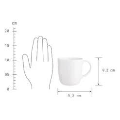 Tasses NATIVE (lot De 4) -Butlers Verkaufsgeschäft 1000331499 220215 500 SKETCH DETAILS P000000001000331499 sketch