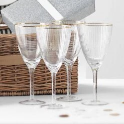 Verres à Vin GOLDEN TWENTIES -Butlers Verkaufsgeschäft 1000333331 220218 021 MOOD DETAILS P000000001000333331 mood