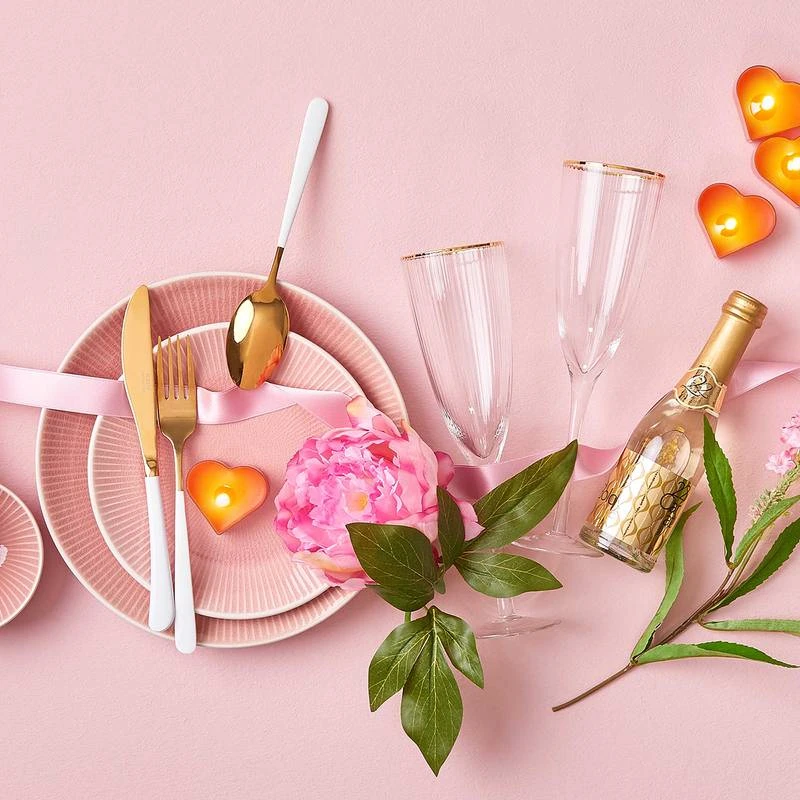 Flûtes à Champagne GOLDEN TWENTIES (4) 6 Flûtes à Champagne GOLDEN TWENTIES (4) – Image 4