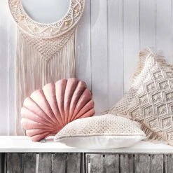 Coussin Macrame Zickzack -Butlers Verkaufsgeschäft 1000336740 220222 022 MOOD DETAILS P000000001000336740 mood