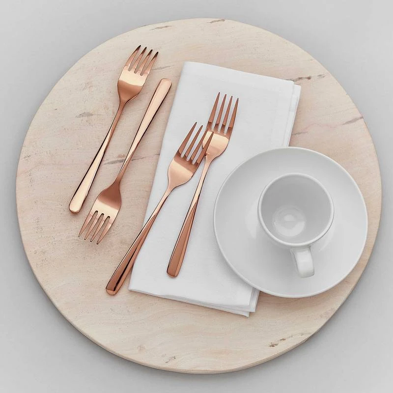 Fourchettes à Dessert QUEENS (lot De 4) 4 Fourchettes à Dessert QUEENS (lot De 4) – Image 2