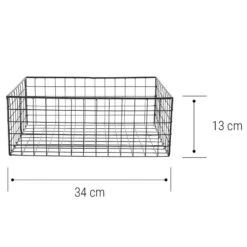 Panier De Rangement DEPOSIT 7 Panier De Rangement DEPOSIT -Butlers Verkaufsgeschäft 1000337987 220301 500 SKETCH DETAILS P000000001000337987 sketch