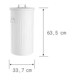 Poubelle Oskar ZINC -Butlers Verkaufsgeschäft 1000338043 220301 500 SKETCH DETAILS P000000001000338043 sketch