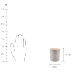 Bougie Parfumée Cotton HOME & SOUL -Butlers Verkaufsgeschäft 1000338578 230822 500 SKETCH DETAILS P000000001000338578 sketch