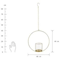 Anneau Décoratif LUNA II -Butlers Verkaufsgeschäft 1000339371 220307 040 DETAILS P000000001000339371