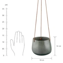Pot De Fleur à Suspendre POTTERY 7 Pot De Fleur à Suspendre POTTERY -Butlers Verkaufsgeschäft 1000341424 220317 040 DETAILS P000000001000341424