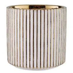 Pot De Fleur Rayures GOLDIE