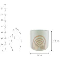 Pot De Fleur HAPPY RAINBOW -Butlers Verkaufsgeschäft 1000341457 220317 050 DETAILS P000000001000341457