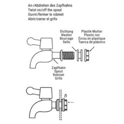 Fontaine à Boisson REFRESH -Butlers Verkaufsgeschäft 1000343943 231019 070 DETAILS P000000001000343943