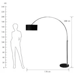 Lampadaire BOW III -Butlers Verkaufsgeschäft 1000360469 230816 500 SKETCH DETAILS P000000001000360469 sketch