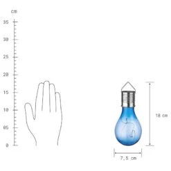 Ampoules Solaires SUNLIGHT - Lot De 4 -Butlers Verkaufsgeschäft 1000404850 230915 500 SKETCH DETAILS P000000001000404850 sketch