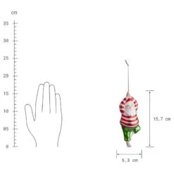 Décoration De Noël HANG ON Yoga Santa -Butlers Verkaufsgeschäft 1000405452 230921 500 SKETCH DETAILS P000000001000405452 sketch