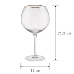 Verres à Gin GOLDEN TWENTIES - 4 él. 9 Verres à Gin GOLDEN TWENTIES - 4 él. -Butlers Verkaufsgeschäft 1000406176 230927 500 SKETCH DETAILS P000000001000406176 sketch